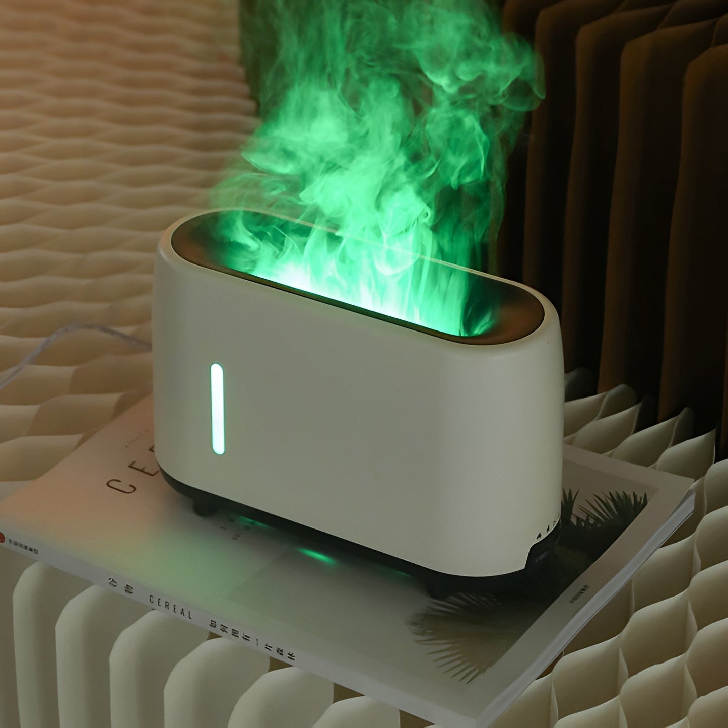 Elektrische Flamme Luftbefeuchter Aroma Diffusor