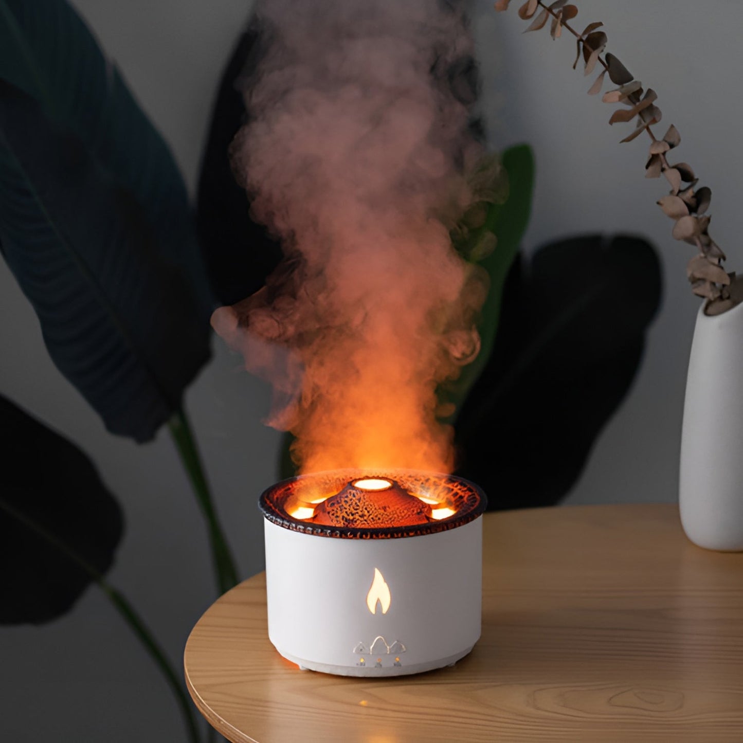 Vulkanische Flamme Luftbefeuchter Aroma Diffusor